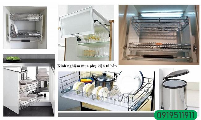 Bật mí kinh nghiệm mua phụ kiện tủ bếp bền và tốt