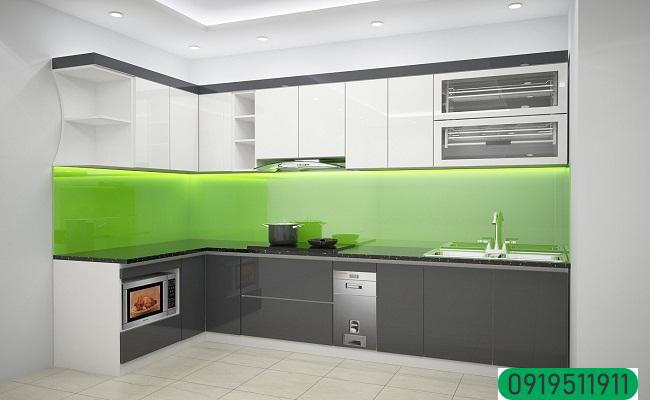Các mẫu tủ bếp nhựa cao cấp