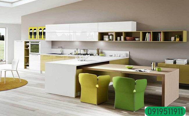 Các mẫu tủ bếp cao cấp bằng nhựa