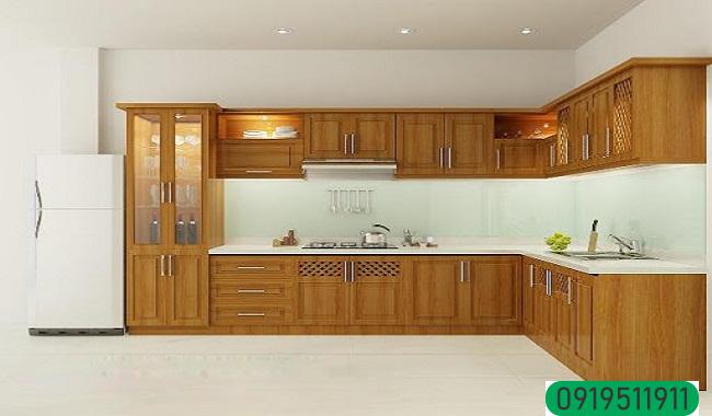 Cách bố trí tủ bếp chữ L Cách bố trí tủ bếp chữ L