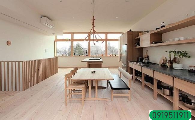 Cách thiết kế tủ bếp đơn giản phong cách Nhật Bản Cách thiết kế tủ bếp đơn giản phong cách Nhật Bản