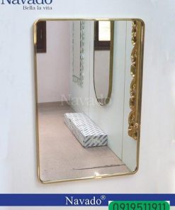 Gương phòng tắm khung inox cao cấp