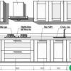 Kích thước tủ bếp gia đình