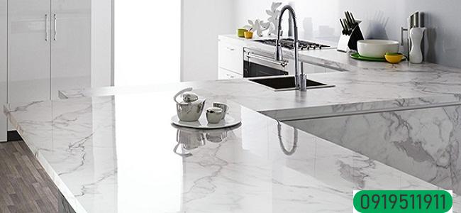 Mặt đá tủ bếp cao cấp