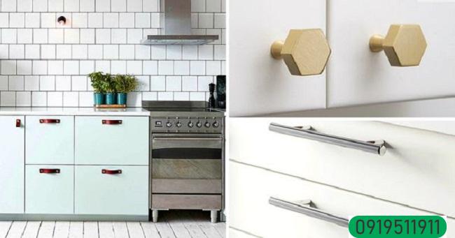 Mẫu tay nắm tủ bếp được ưa thích nhất