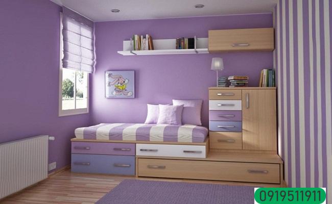 Mẫu thiết kế phòng ngủ 6m2