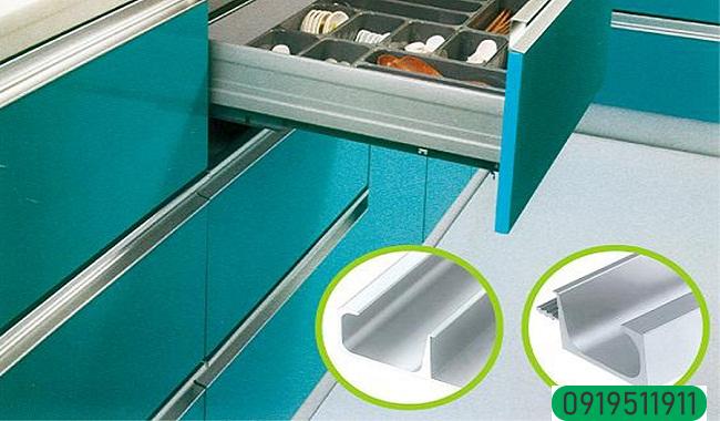 Tay nắm tủ bếp âm Tay nắm tủ bếp âm