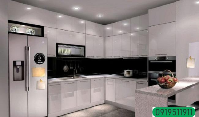 Thiết kế tủ bếp chung cư