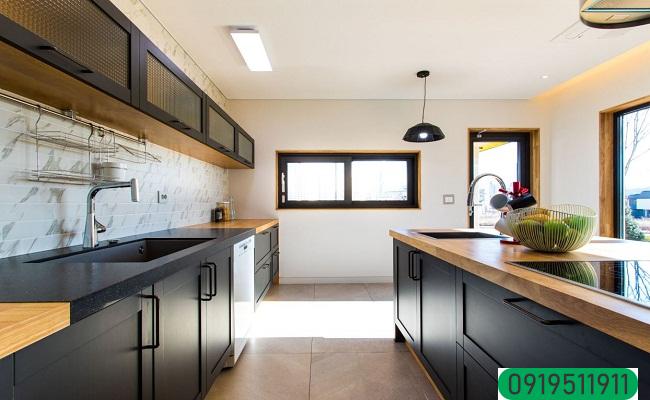 Tủ bếp chung cư hiện đại bạn nên tham khảo Tủ bếp chung cư hiện đại bạn nên tham khảo