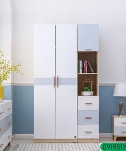 Tủ đựng quần áo gỗ công nghiệp đẹp hiện đại GHS-5694