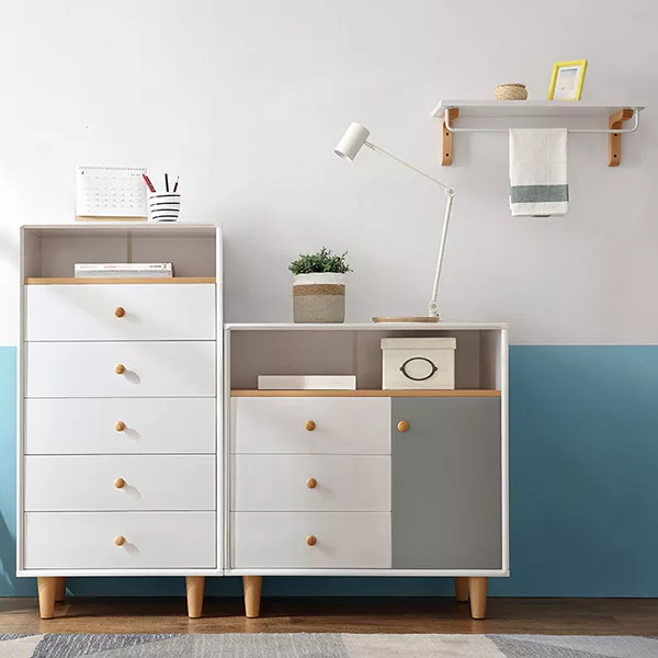 Tủ trang trí phòng khách hiện đại gỗ công nghiệp GHS-5673