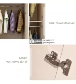 kích thước tủ quần áo