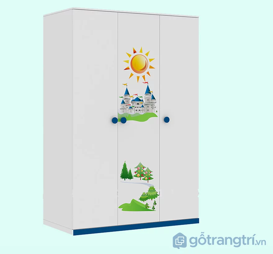 Tu-dung-quan-ao-cho-be-loai-3-canh-GHB-319