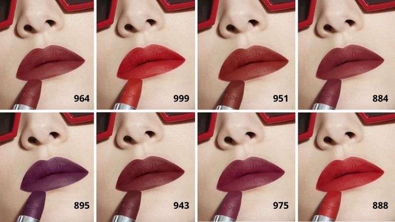 Dòng Matte của Dior Rouge Lipstick