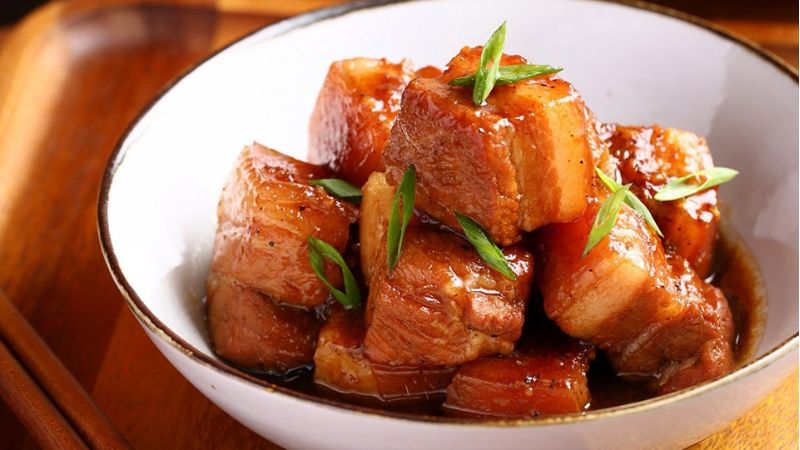 thịt kho kiểu Thượng Hải