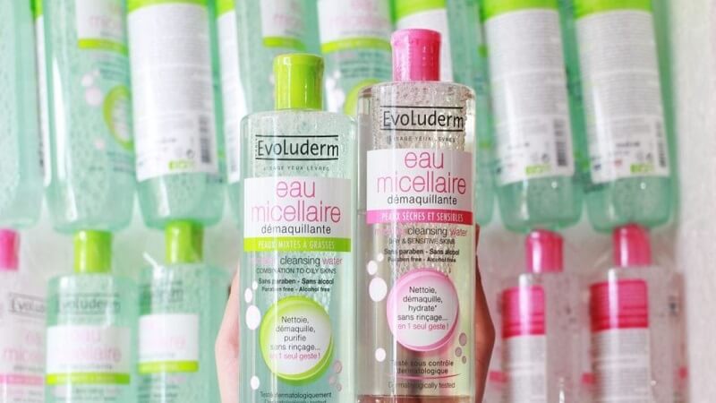 Evoluderm là thương hiệu chuyên vị chăm sóc da và tóc nổi tiếng từ nước Pháp