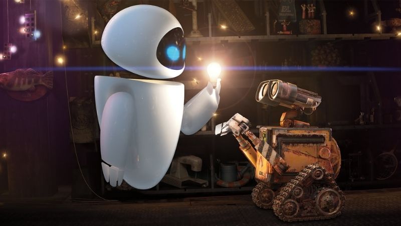 Wall-E là chú robot xử lý rác cũ kĩ