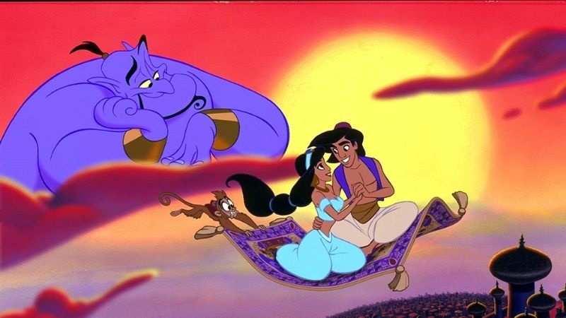 Aladdin và cây đèn thần đã trở thành tuổi thơ của nhiều tốt