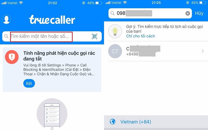 Tìm số điện thoại bằng phần mềm lạ bằng phần mềm Truecaller