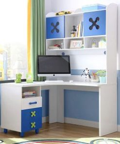 Bàn học sinh gỗ liền giá sách tiện lợi GHS-4939
