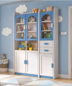 Tủ đựng sách bằng gỗ tự nhiên cho bé GHS-5563