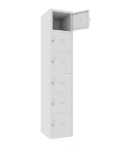 Tủ locker 6 khoang văn phòng thiết kế nhỏ gọn GHX-517