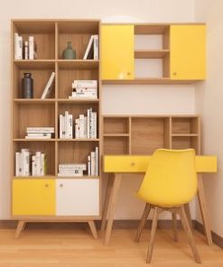 Tủ tài liệu đẹp bằng gỗ công nghiệp GHS-5550