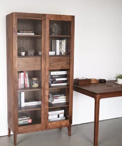 Tủ đựng tài liệu văn phòng gỗ sồi tự nhiên hiện đại GHS-5686