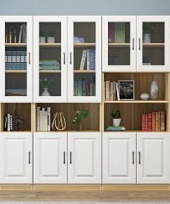 Tủ hồ sơ bằng gỗ MDF tại nhà thiết kế tiện dụng GHS-51319