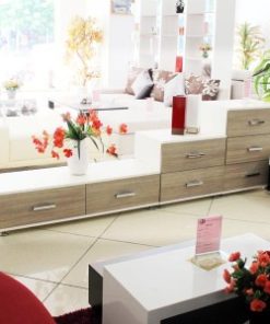 Tủ kệ tivi phòng khách gỗ nhập khẩu GHC-302