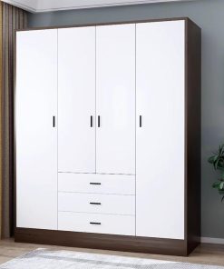 mẫu tủ quần áo 4 buồng đẹp